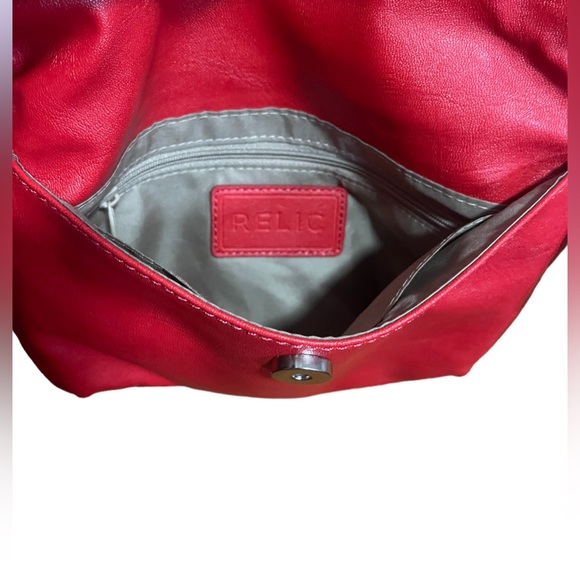 Relic Red Foldover Crossbody Bag - Picture 8 of 13